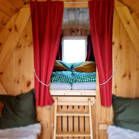 Luxury tent Schlaffass Im Traumgarten